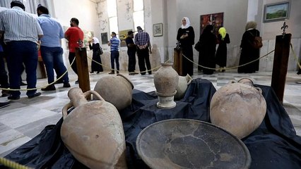 Museu de antiguidades reabre em Idlib