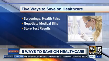5 ways to save money on health care