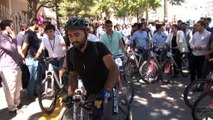 AK Parti Ankara İl Gençlik Kolları’ndan bisikletli kutlama