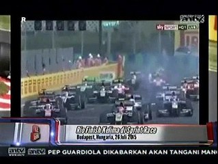 Rio Haryanto Gagal Podium di GP2 Hungaria