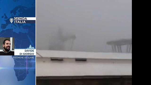 Tragödie in Genua - Ein Augenzeuge berichtet vom Einsturz der Autobahnbrücke