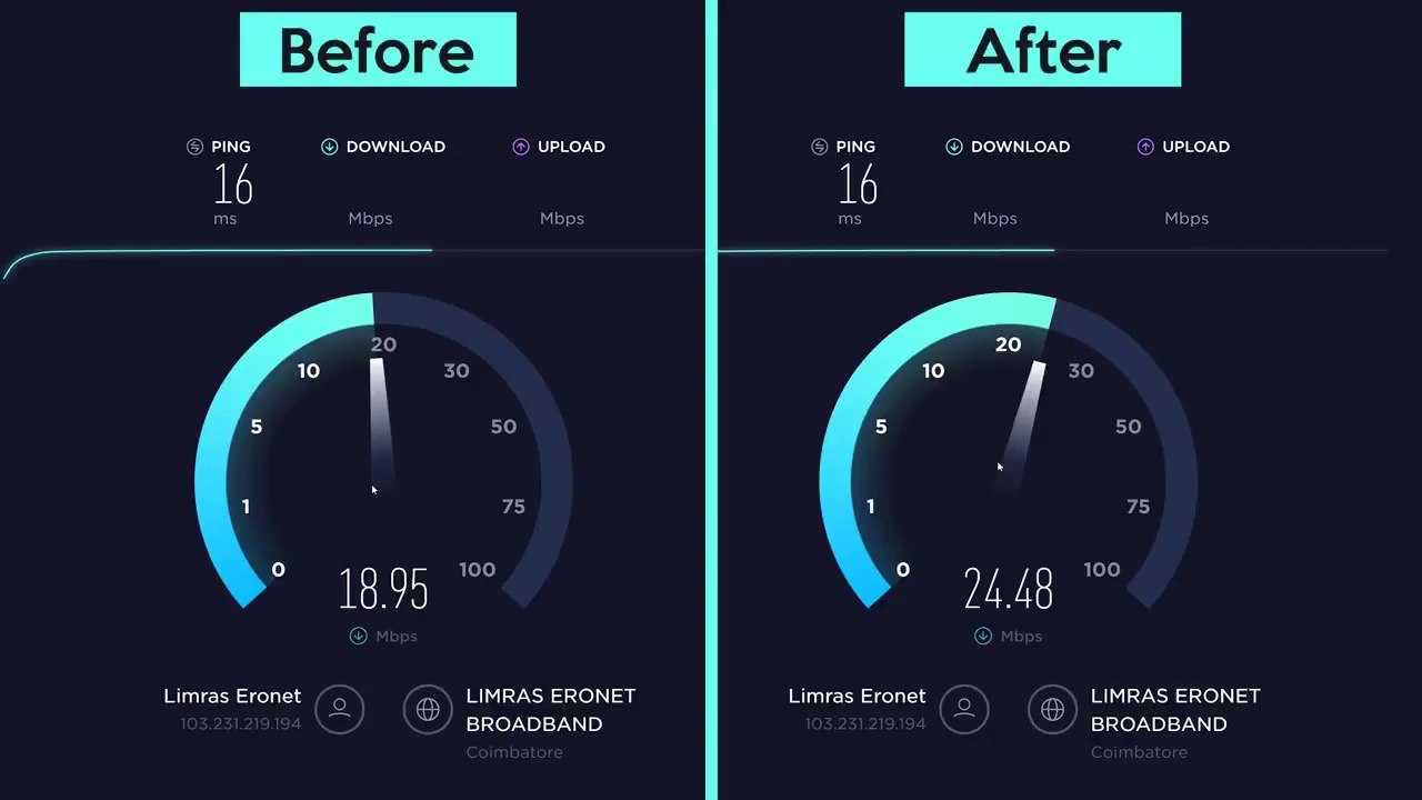 How to speed up any internet connection 10000x faster Wifi / Data speed  2018*