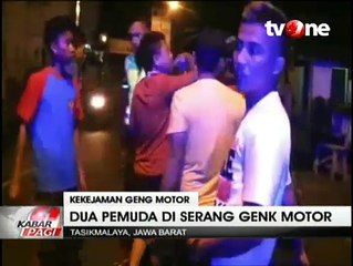Dua Pemuda Dikeroyok Geng Motor di Tasikmalaya