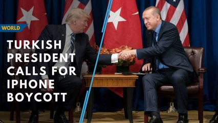 Turkish President calls for iPhone boycott