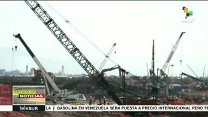 México: denuncian riesgos por mina que abastece obra de aeropuerto