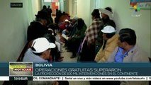 Operación Milagro en Bolivia supera las 700 mil cirugías gratuitas