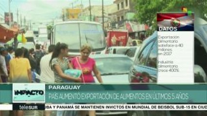 Paraguay aumentó exportación de alimentos en los últimos 5 años