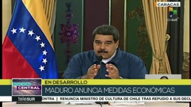 Maduro anuncia nuevo sistema salarial y de precios anclados al Petro