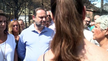 Tensión entre afectados por los incendios y la alcaldesa de Gandía