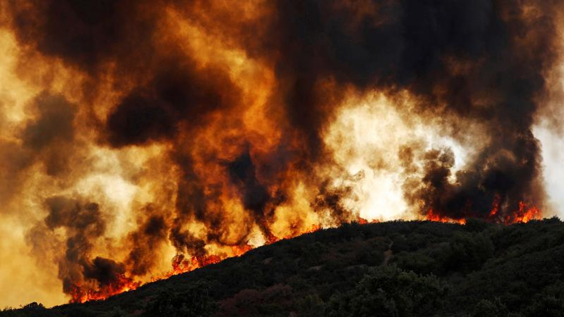 مقتل رجل إطفاء في كاليفورنيا بسبب حرائق الغابات فيديو Dailymotion