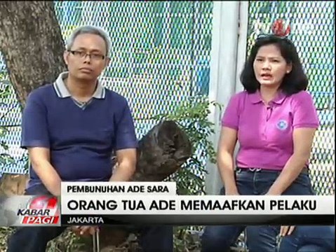 Orang Tua Ade Sara Kunjungi 2 Pelaku Pembunuh Anaknya