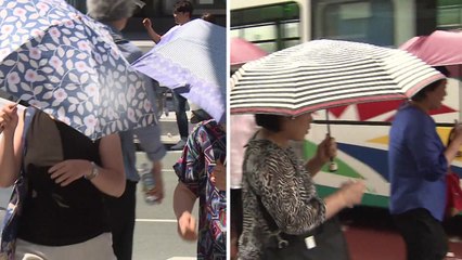 [날씨] 광복절, 내륙 폭염· 남해안 120mm 호우 / YTN