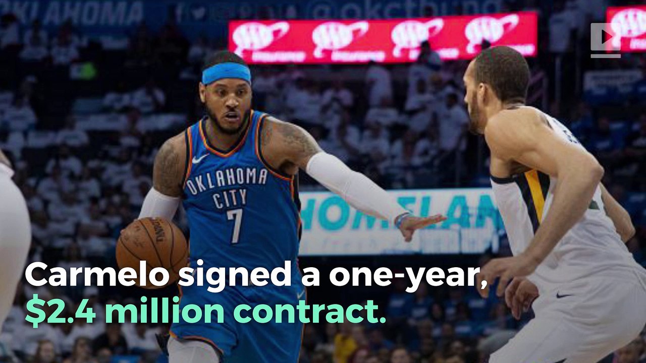 Carmelo Anthony Signs With Houston Rockets