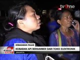 8 Kios di Pasar Permai Lorong 103 Koja Hangus Terbakar