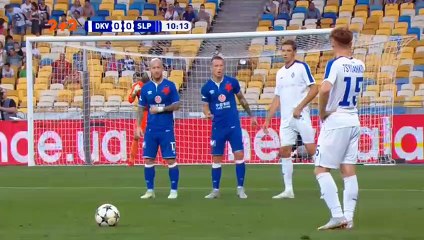 Benjamin Verbic Goal - Dynamo. Kyiv vs Slavia Prague 1-0 14_⁄08_⁄2018