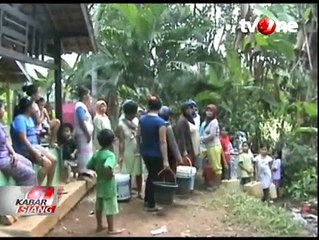 Kekeringan, Warga di Tangerang Selatan Tempuh 20 Kilometer Demi Air Bersih