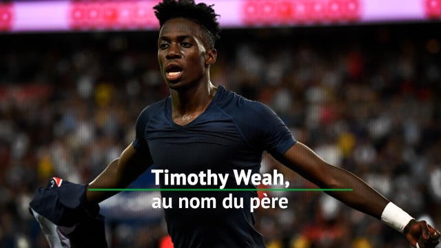 PSG - Timothy Weah, au nom du père