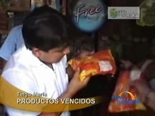 PRODUCTOS VENCIDOS - TINGO MARÍA