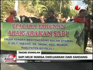 Tradisi Lebaran Sapi Warga Boyolali