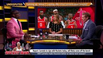 Skip Bayless on reports Melo is signing in Houston: 'Subtraction by addition' | NBA | UNDISPUTED