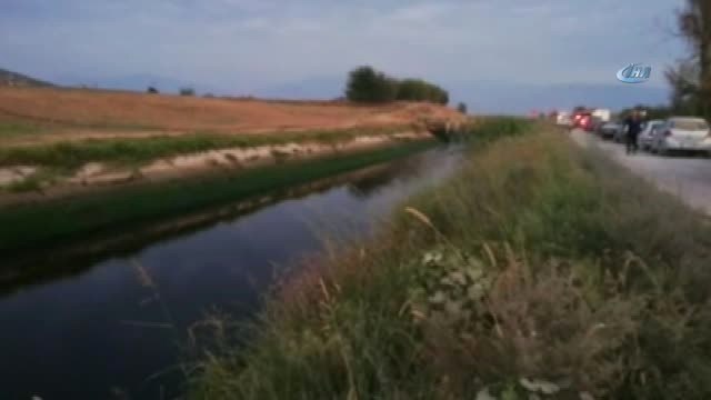 Sulama Kanalına Düşen Koyununu Kurtarmak İsterken Canından Oldu