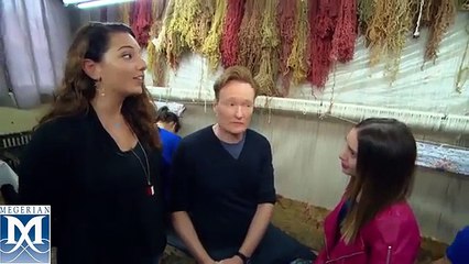 MEGERIAN RUG CLEANERS - Conan O'Brien Visits Megerian