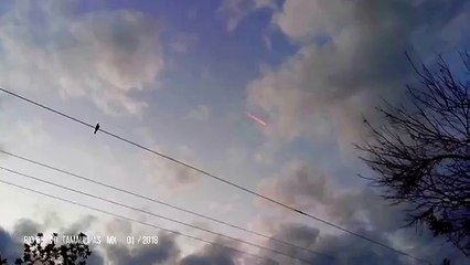 Increíble OVNI sobre México
