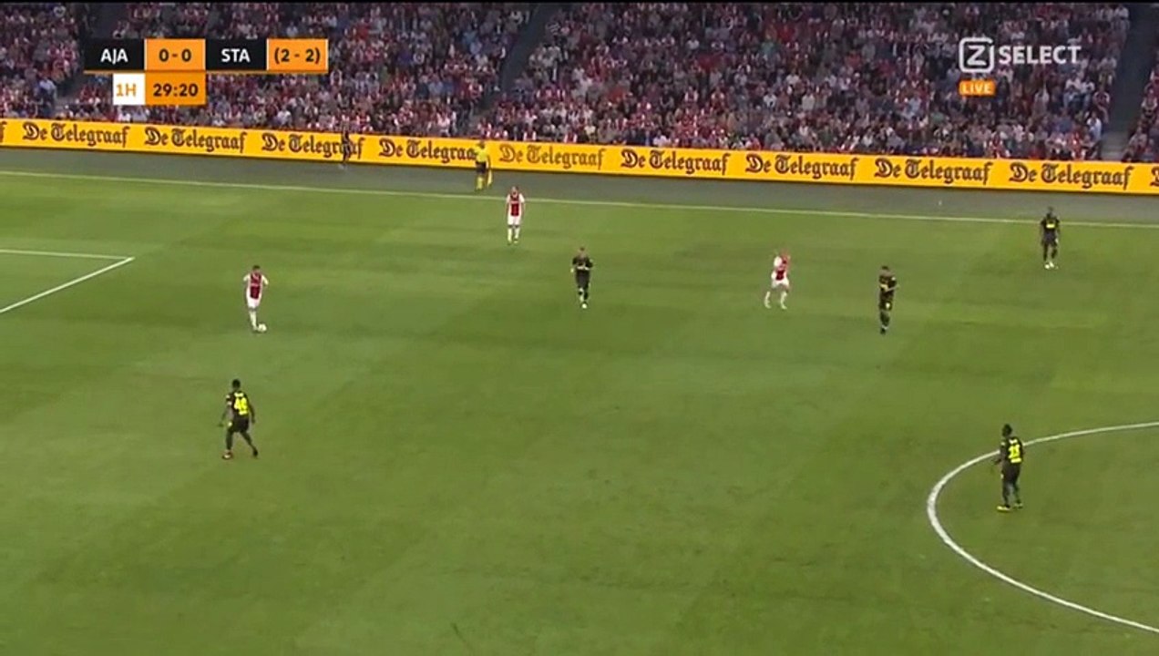 Klaas-Jan Huntelaar Goal HD - Ajax (Ned) 1-0 St. Liege (Bel) 14.08.2018
