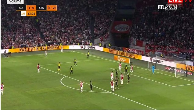 Matthijs de Ligt Goal - Ajax vs Standard Liege 2-0 14/08/2018