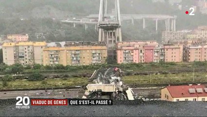 Effondrement d'un pont à Gênes : que s'est-il passé ?