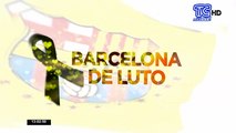 Velatorio de los fallecidos en el accidente de tránsito de los hinchas del Barcelona