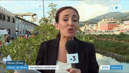 Effondrement d'un pont à Gênes : les secours s'activent