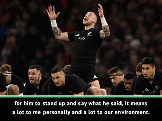 All Blacks thank Wallabies' Genia for support of haka