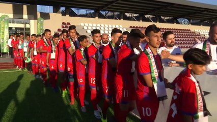 Şöhretler karmasıyla Filistin takımı arasında dostluk maçı (1) - İSTANBUL