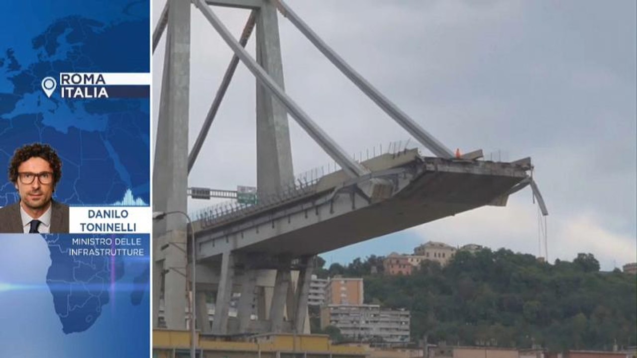 Katastrophe in Genua - Interview mit dem italienischen Verkehrsminister Danilo Toninelli