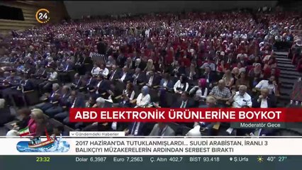 ABD elektronik ürünlerine boykot