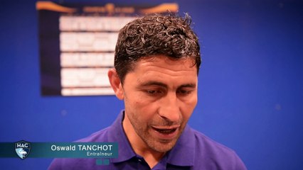 Après HAC - Bourg-en-Bresse (2-0), réaction d'Oswald Tanchot