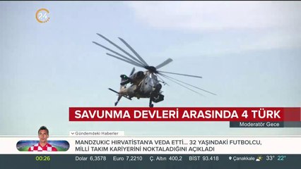 Savunma devleri arasında 4 Türk