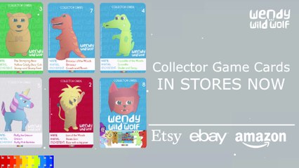 Collector Game Cards - Wendy the Wild Wolf - Fun Trading Cards - Story | Promo Store #pokemon