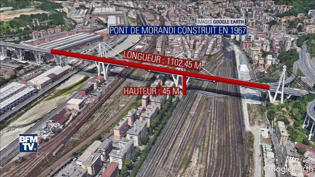 Très fréquenté, vieilli: le profil du pont Morandi