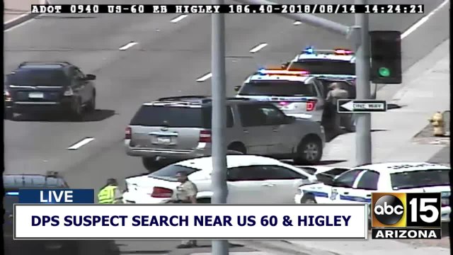 DPS searching for suspects near US 60/Higley