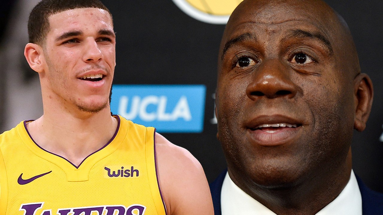 Lonzo Ball ROASTS Magic Johnson For His BIRTHDAY!