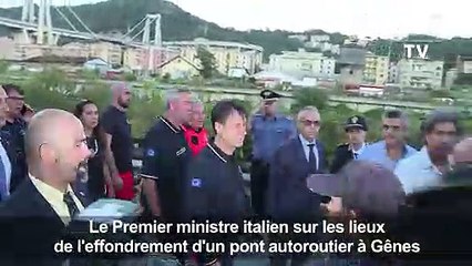 A Gênes l'effondrement d'un pont fait au moins 30 morts