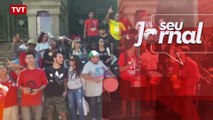 Militantes rumo a Brasília por Lula candidato