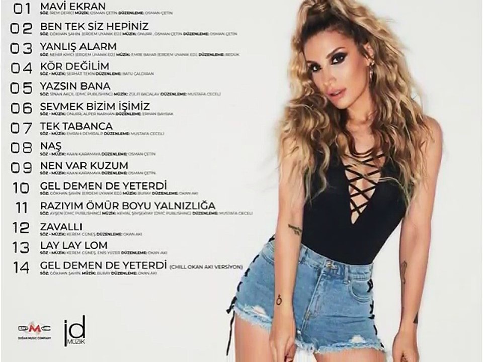 İrem Derici-Mavi Ekran Şarkı Sözü