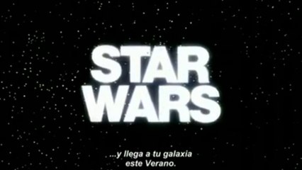 STAR WARS: Una nueva esperanza (1977) Trailer VOST-SPANISH