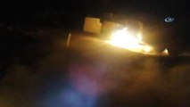 PKK 13 Aracı Ateşe Verdi...olay Yerine Giden Zırhlı Araca Eyp