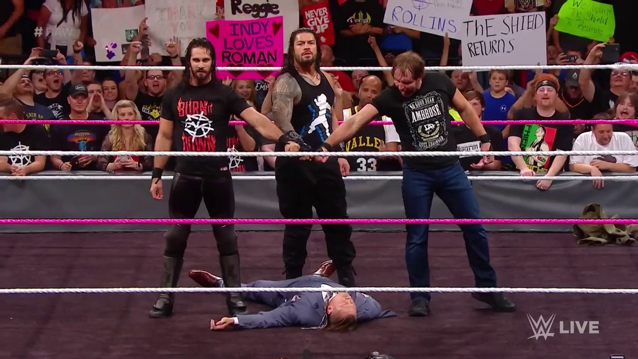 The Shield reunite Raw