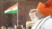 PM Modi unfurls the Tricolour flag at Red Fort on 72nd Independence Day