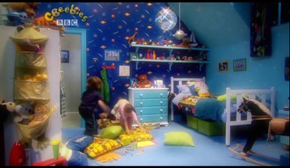 Gigglebiz Major Boogie gets in step with his old friend the toy cowboy